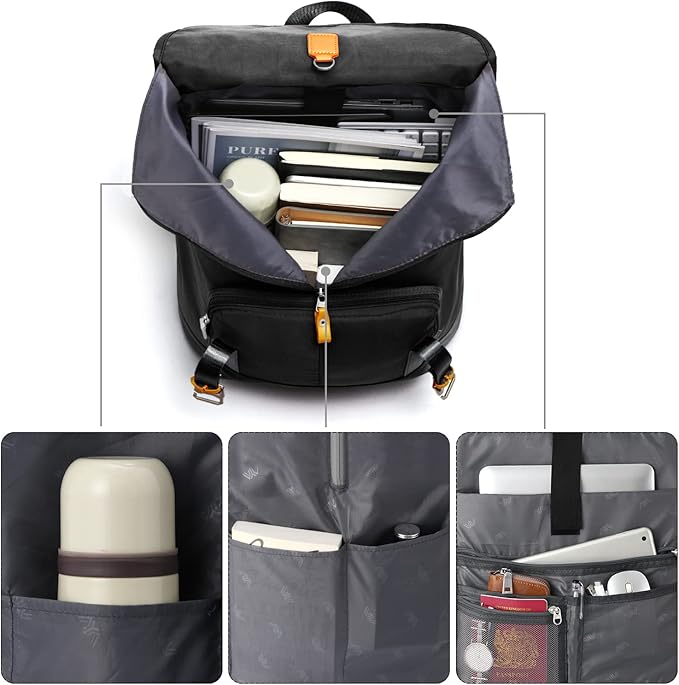 17" Laptop Backpack College Bookbag High School Backpack for Girls & Boys Teenagers,Backpack Business Laptop Knapsack with USB Charging Port for Women & Men