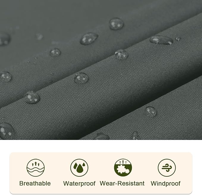 SaphiRose Unisex Rain Poncho Raincoat Hooded for Adults Women with Pockets
