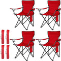 Damei century 4PCS Folding Camping Chairs-Lightweight, Installation-Free, Portable Chair for Beach, Lawn, Outdoor Sports