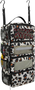 Suitcase Organizer, Travel Luggage Organizer Portable Hanging Travel Shelves Collapsible Hanging Packing Cubes for Carry on Suitcase