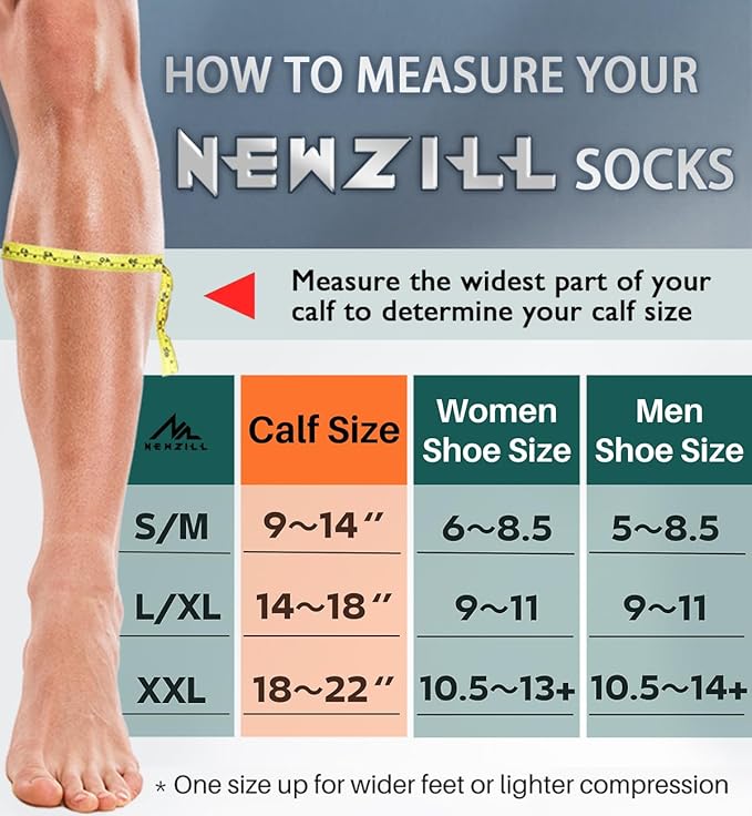 NEWZILL Copper Compression Socks for Women & Men 15-20mmHg Cotton Rich Odor Control Dress Socks for Business Casual Running Medical Athletic Support, Edema Diabetic Relief