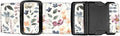 Luggage Straps for Suitcases Travel Belt Accessories, Cute Suitcase Strap, Adjustable Luggage Belt Strap, Heavy Duty with Quick-Release Buckle Luggage Strap Colorful Boho Leaf