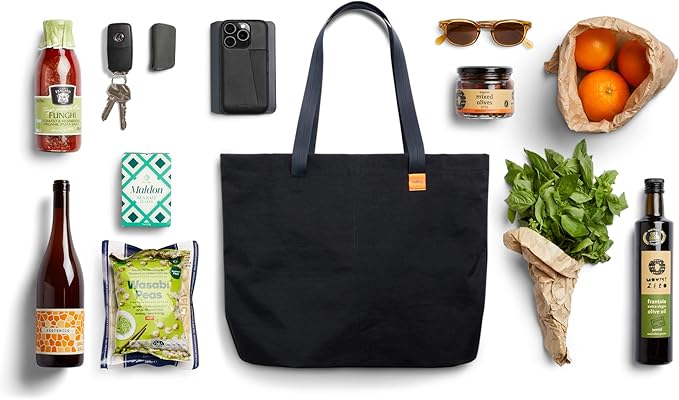 Bellroy Market Tote – (Tote Shoulder Shopping Bag) - Black