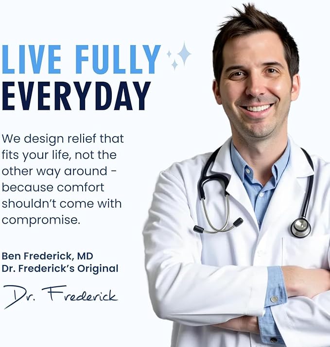 Dr. Frederick's Original Better Blister Bandages - 10 ct - Water-Resistant - 40% More Cushioning - Hydrocolloid Pads for Foot & Heel Protection & Recovery - Blister Relief Pads - Heel Pack