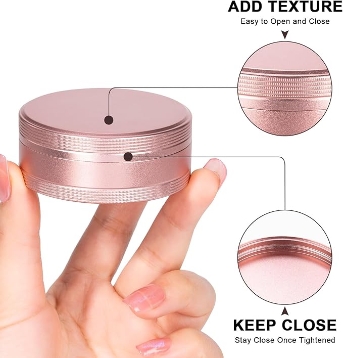 Small Pill Case 2 Compartment Metal Pill Box - Portable Travel Pill Container for Pocket or Purse, Waterproof Pill Organizer for Medicine Vitamin Fish Oil and Supplements