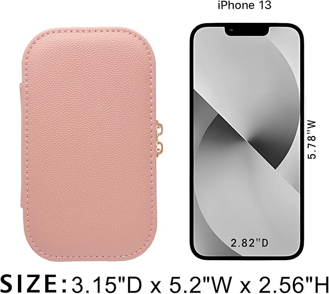Travel Jewelry Case Bulk Of 2 For Women Weekend,Gold Zip, PU Leather Compact Jewelry Organizer For Earring Bracelets Pink Travel Jewelry Box Set Perfect For Small Bridesmaid Jewelry Box Gift