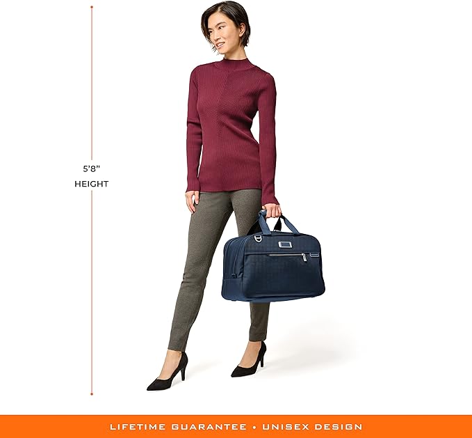 Briggs & Riley Travel Duffel Bag - Weekender & Overnight Luggage for Women & Men, Softside Bag