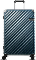 LUGGEX Luggage with Spinner Wheels, Polycarbonate Expandable Hard Shell Suitcase