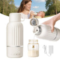 Snow Bear Portable Bottle Warmer for Travel, Fast Heating in 2.5 Mins for Breast Milk, 10200mAh Battery with LED Display, 17oz Large Capacity, Baby Bottle Warmer with Precise Temperature Control(5076)