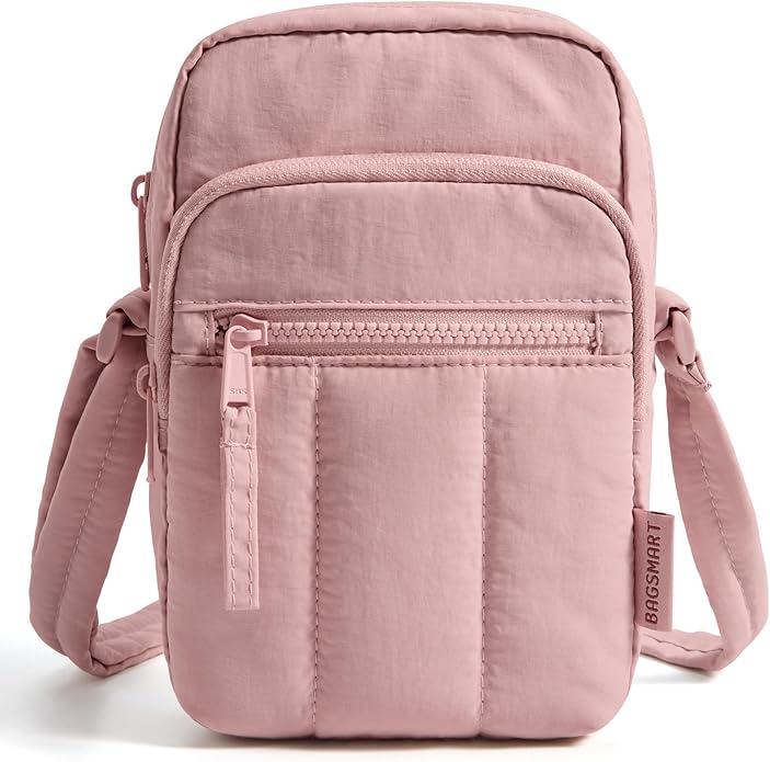 BAGSMART Small Crossbody Bags for Women, Cell Phone Crossbody Purse for Women Travel Wallet with RFID Blocking Card Slots