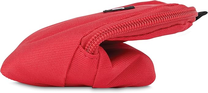 PackIt® Freezable Snack Bag, Poppy, Built with ECOFREEZE® Technology, Collapsible, Reusable, Zip Closure, Designed For Keeping Snacks Fresh On the Go