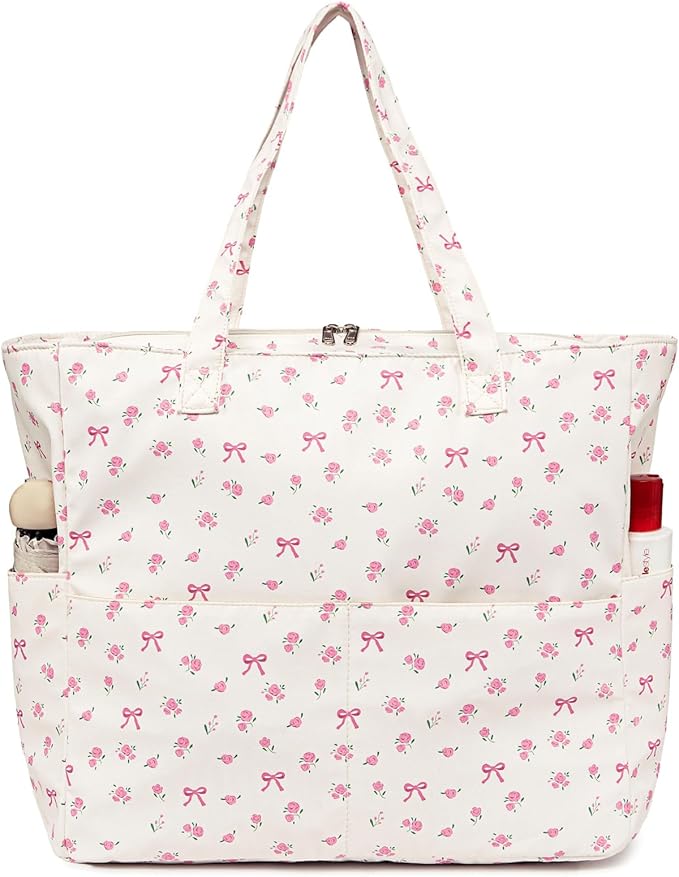 Beach Pool Bags Tote for Women Ladies Large Gym Tote Carry On Bag With Wet Compartment for Weekender Travel Waterproof