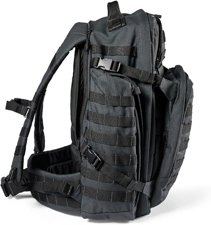 5.11 Tactical Backpack, RUSH 72 2.0 Military Survival Molle Back Pack with Laptop Compartment, Large, 55L, Style 56565ABR