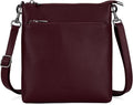 befen Genuine Leather Small Crossbody Purses for Women Travel Cross Body Bags Lightweight with Adjustable Shoulder Strap