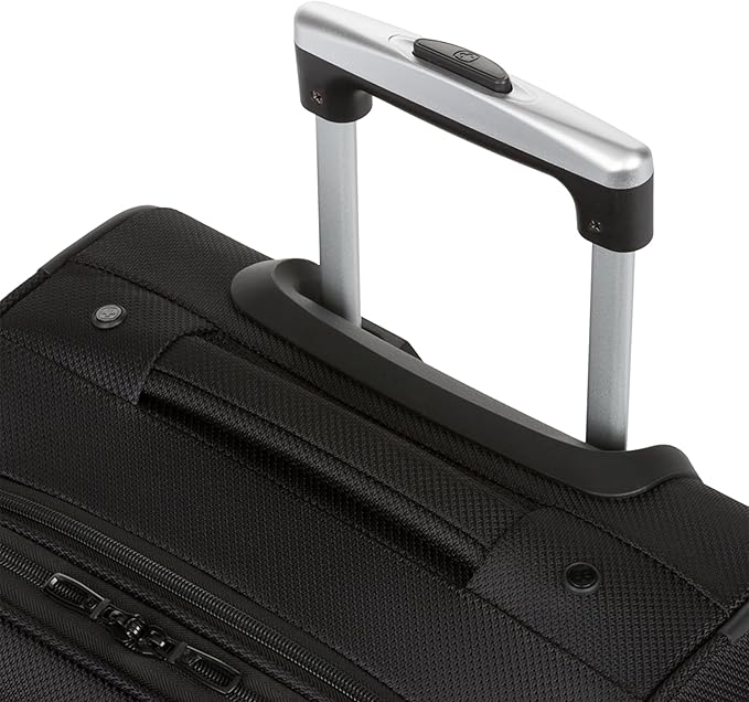 SwissGear Sion Softside Expandable Luggage, Black, 2-Piece Set (21/29)