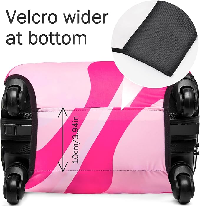 Luggage Cover for Suitcase Elastic Suitcase Cover Protector, Carry On Luggage Sleeve Anti Scratch Travel Essentials Suitcase Protector Fits 20-22