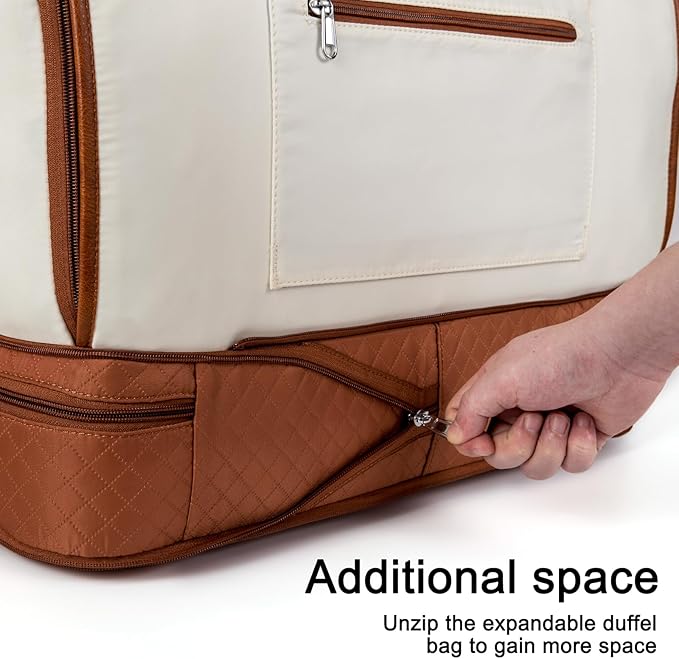 Convertible Travel Garment Bags - Carry On Garment Duffel Bag with Shoe Compartment Large Travel Garment Bag with Storage Bag Toiletry Bag 2 in 1 Hanging Suit Bag Weekender Bag for Women Men 3pcs Set