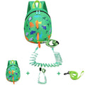 DB Toddler Mini Dinosaur Backpack with Child Leash, Anti Lost Wrist Link for Kids, Safety Harness Back Pack for Baby Boy Girl