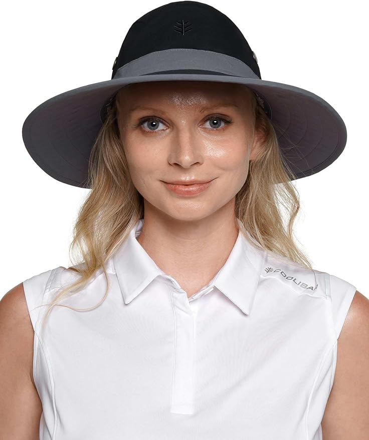 Coolibar UPF 50+ Men's Women's Matchplay Golf Hat - Sun Protective