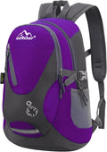sunhiker Cycling Hiking Backpack Water Resistant Travel Backpack Lightweight SMALL Daypack M0714 (purple)