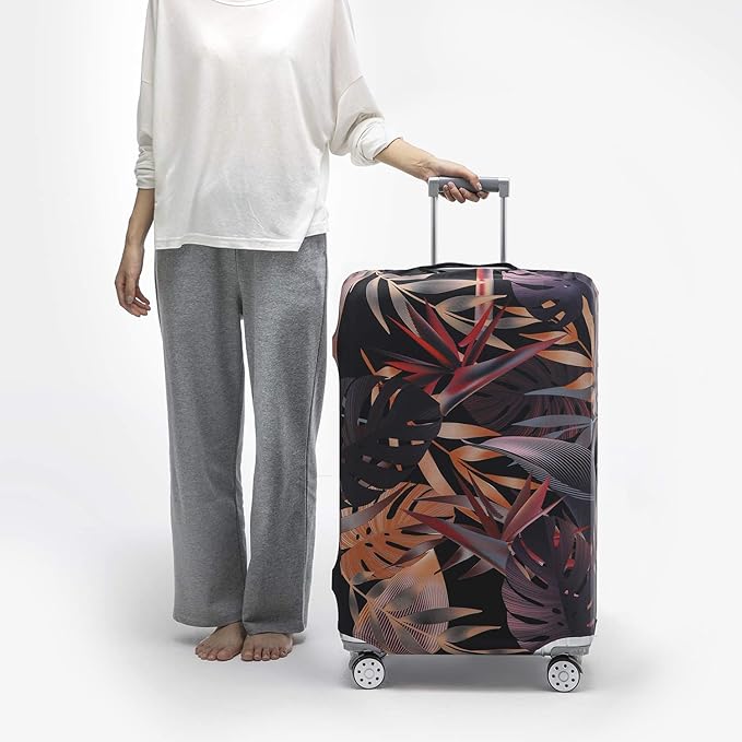 TRAVELKIN more than travel Luggage Covers For Suitcase Tsa Approved,Suitcase Cover Protector Fit 18-32 Inch Luggage
