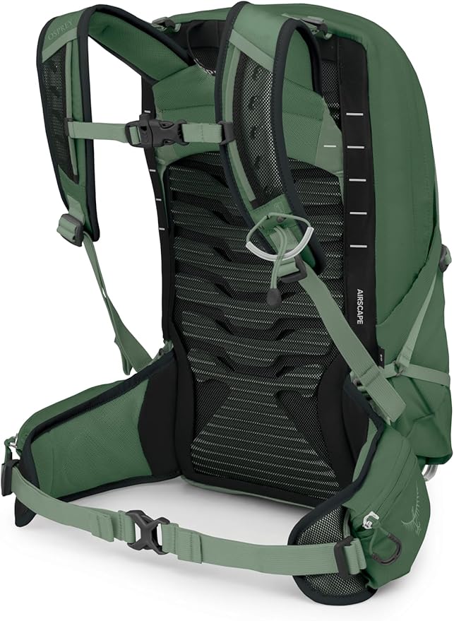 Osprey Talon 11L Men's Lightweight Hiking Backpack with Hipbelt, Green Canopy