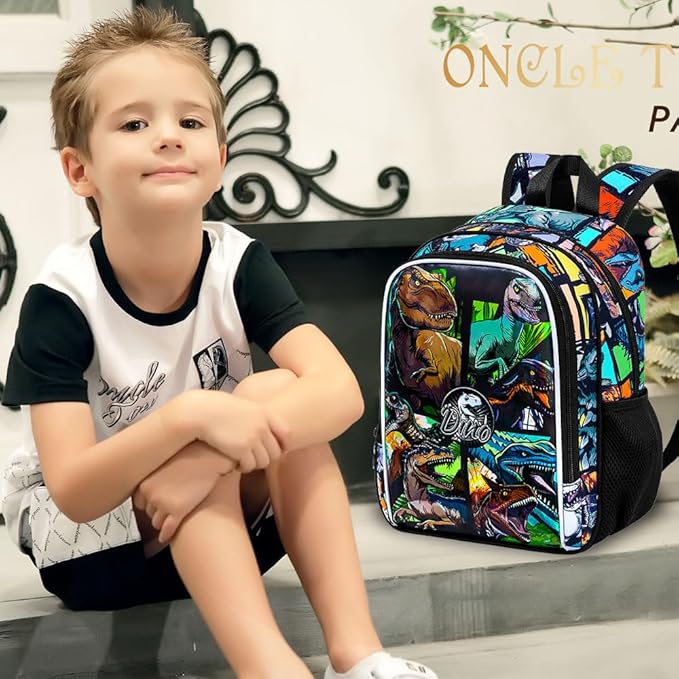 CCJPX Toddler Backpack for Boys Girls, Dinosaur Unicorn Cat Preschool Bookbag Kindergarten Cute School Bag