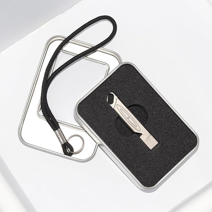 Dog Whistle to Make Dogs Come to You, Emergency Whistle Survival Loud for Women, Metal Whistle with Lanyard, Kayak Whistle Emergency Waterproof for Hikers