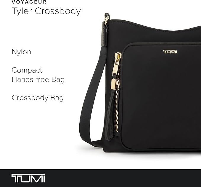 TUMI - Voyageur Tyler Crossbody - Nylon Crossbody Bag - Business, Travel Bag - Stain, Water-Resistant - Stylish Purse
