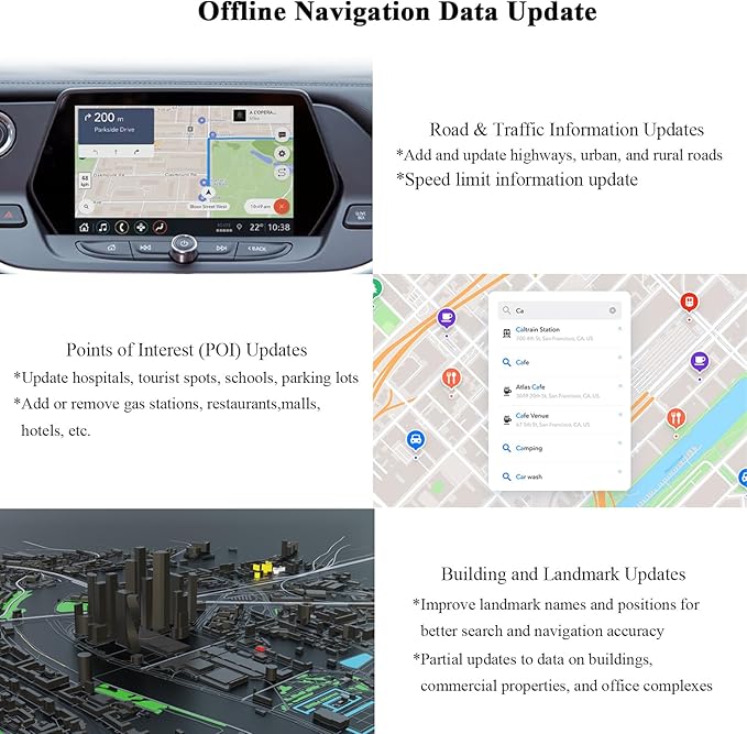 Grayda 2025 Latest Navigation SD Card Map Update 86271-0E077,GPS Map Card Compatible with Toyota Tacoma, Highlander,RAV4,Tundra,Camry,4Runner,Sienna,Avalon,Prius,Venza,Mirai,Corolla|USA/Canada