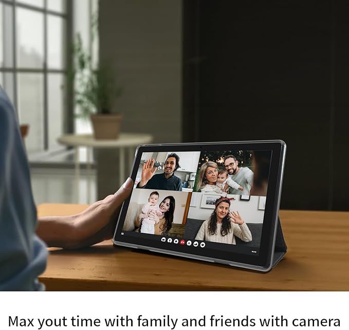 2025 Android 15 Tablet 11inch, Support Face Unlock, 18W Fast Charging, 12GB+128GB+1TB Expand, Octa-core CPU, 8000mAh Large Battery WiFi6, Touchscreen Display, Widevine L1 Tableta, 2in1 Tablet PC