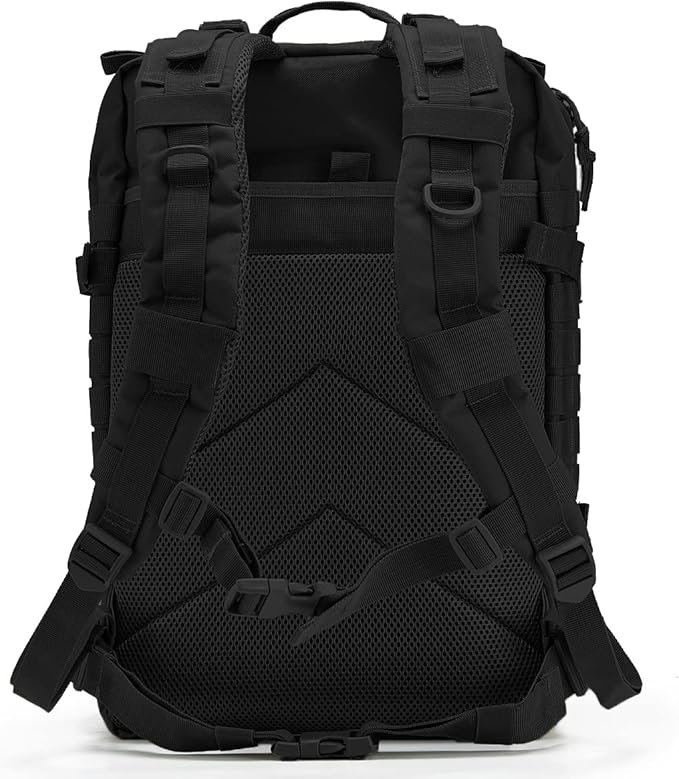 QT&QY 45L Military Tactical Backpacks For Men Camping Hiking Trekking Daypack Bug Out Bag Lage MOLLE 3 Day Assault Pack