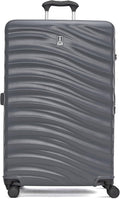 Travelpro Maxlite Air V2 Hardside Expandable Checked Luggage, 8 Spinner Wheels, Lightweight Hard Shell Suitcase, TSA lock, Shadow Grey, Checked Large 28-Inch