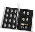 Aluminum SD Card Case, 21Slots Ultrathin SD Card Holder, Memory Card Storage Holder, Fit for 3 SD Card, 18 Micro SD Card, Silver