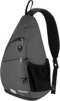 WATERFLY Large Crossbody Sling Bag: Over Shoulder Backpack Daypack Casual Cross Chest Side Pack