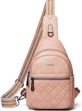 Sling Bag For Women Fanny Pack Crossbody Travel Shoulder Belt Bags Tote Backpack Purse Faux Leather