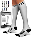 SB SOX Compression Socks for Men & Women (20-30 mmHg) - Best Support Stockings for Travel, Medical, and Sports - Perfect for Everyday Wear