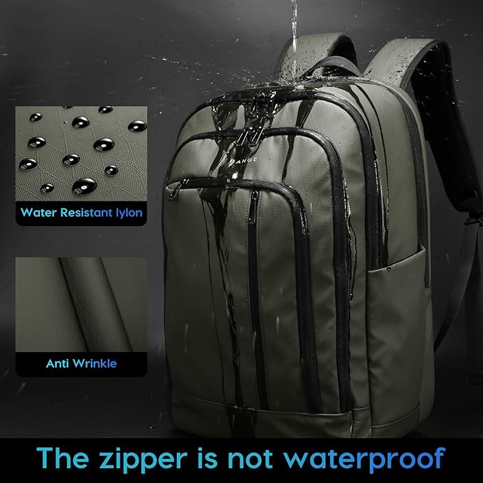 BANGE 28L Lightweight Hiking Backpack, 15.6 Inch Laptop Rucksack for Travel & Outdoor, Water-Resistant Daypack for Commuting, Gym, Camping, and Business Trips – Unisex Design