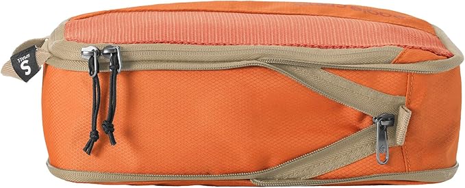 Eagle Creek Pack-It Reveal Cube Set - Packing Cubes for Compartmentalizing Luggage - Durable - Ultra-Lightweight - Water-Resistant - Easy Grab Zipper Pull - Mesh Windows - Mandarin - XS/S/M