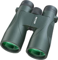 occer 12x50 Bird Watching Binoculars for Adults - High Powered Binoculars with Clear Large Image - Easy Focus HD Binocular with Long Range for Cruise Trip Hunting Travel Concert Stargazing,Green
