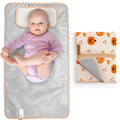 HAMUR HOME Portable Baby Changing Pad – Waterproof, Foldable & Lightweight Travel Mat – Soft & Machine Washable Diaper Changer – Compact & Durable(Halloween)