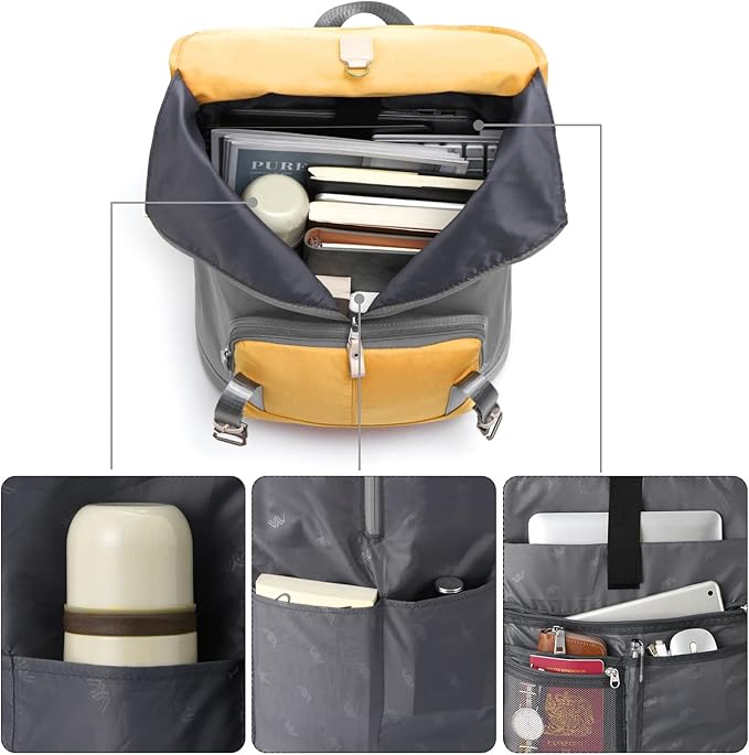 17" Laptop Backpack for Girls & Boys Teens, College Bookbag High School Backpack with USB Charging Port for Women & Men