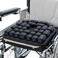 Seat Cushion, Inflatable Wheelchair Cushion for Pressure Relief, Adjustable Air Seat Cushion for Office Chair, Car, Travel - Portable, Gel & Air Cell Support for Back Pain & Sciatica
