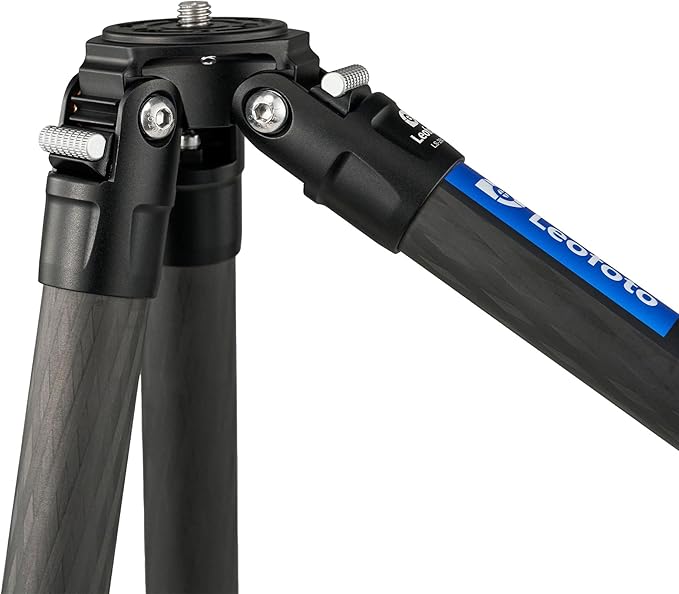 Leofoto Professional Camera Tripod, 50" Compact Carbon Fiber Tripod for DSLR Video Camcorder, 4 Leg Sections, 360° Ball Head, Max Load 8KG/18Lb (LS-254CX+LH-36LR)