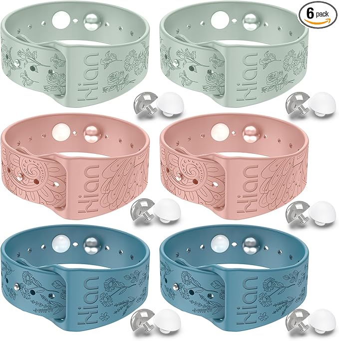Motion Sickness Bracelets Sea Sickness Wristbands for Motion Sickness / Morning Sickness /Pregnancy Nausea Anti Nausea Wristband Acupressure Nausea Bands Motion Sickness Bands(3Pairs-Beryl+Pink+Bule)
