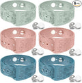 Motion Sickness Bracelets Sea Sickness Wristbands for Motion Sickness / Morning Sickness /Pregnancy Nausea Anti Nausea Wristband Acupressure Nausea Bands Motion Sickness Bands(3Pairs-Beryl+Pink+Bule)