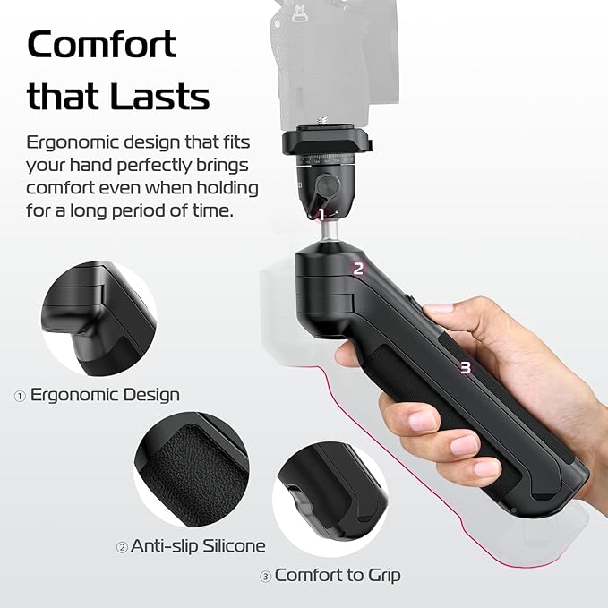 ULANZI TT38 Tabletop Mini Tripod for Camera, Uka F38 ClickOpen Flexible Travel Stand for Sony/Canon/Nikon/Fujifilm SLR DSLR, Pocket Vlogging Stand for Shooting Selfie Video