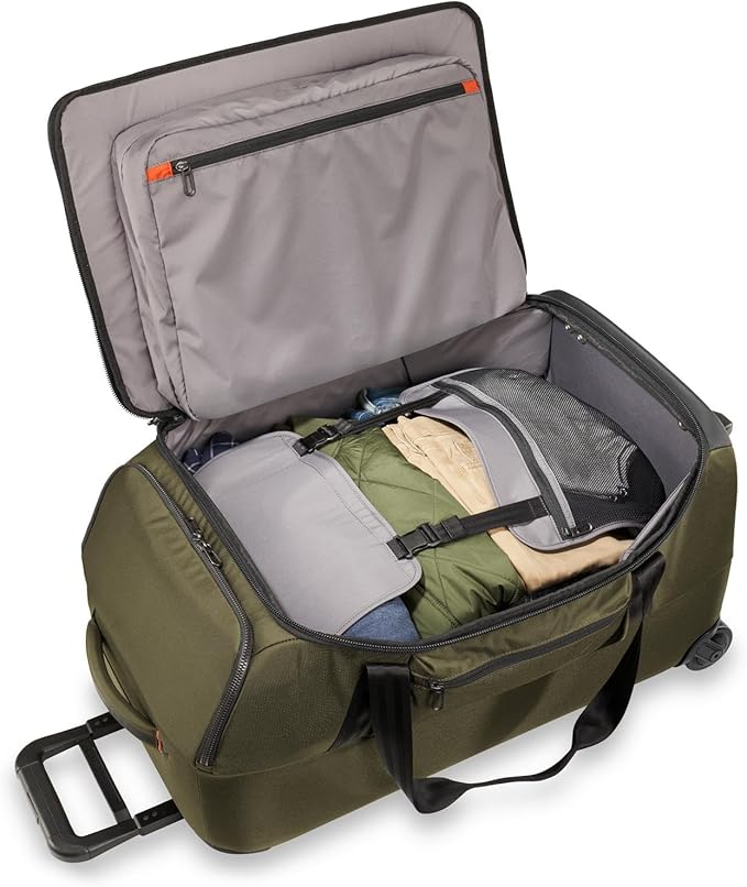 Briggs & Riley Travel Duffel Bag - Weekender & Overnight Luggage for Women & Men, Softside Bag - ZDX Collection