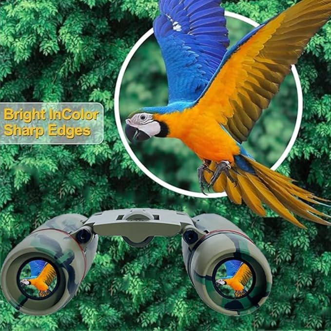 Compact 30x60 Binoculars for Adults and Kids,Foldable Lightweight Easy Focus Small Binoculars for Bird Watching Travel Sightseeing Hunting Concert Theater Opera