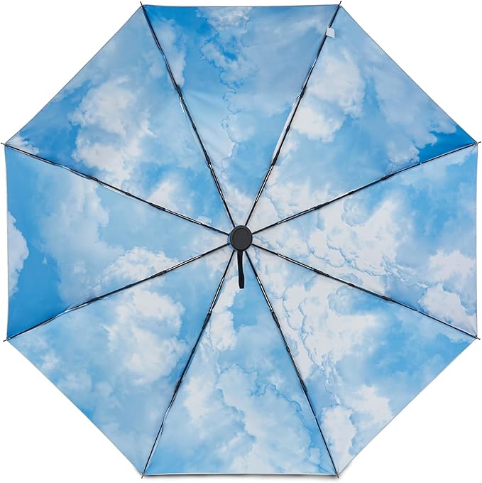G4Free UPF 50+ UV Protection Large Travel Umbrella 42/46 Inch Auto Open Close Windproof Sun Blocking Umbrella